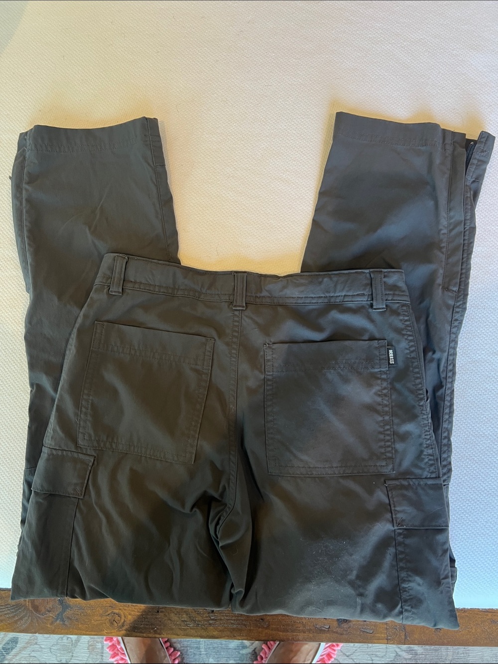 REI Boys Convertable Cargo Pants in Dark Charcoal - Utility Style